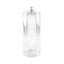 Cotton pad organizer, tall cylinder