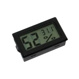 HYGROMETER black