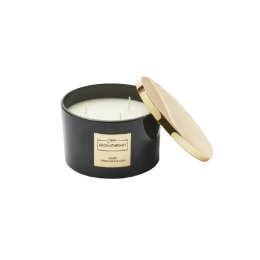 Large scented candle (black)