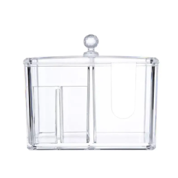 Organizer for cotton buds, disks and napkins