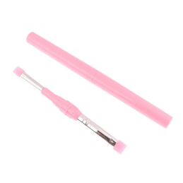 Double-sided silicone brush