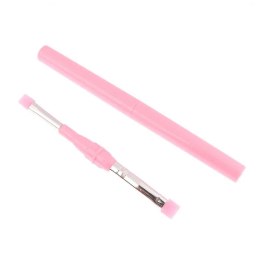 Double-sided silicone brush