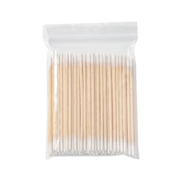 Wooden cotton swabs Double-sided 7.5 mm