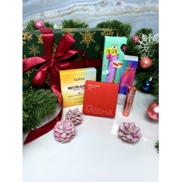 New Year's gift set of decorative cosmetics, 