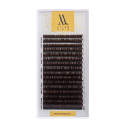 Alias, вії Dark Chocolate окремі довжини (Вигин C - СС - М)