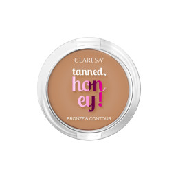 Claresa, Бронзатор для контурування обличчя Tanned Honey! 10 г