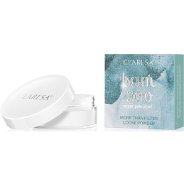 Claresa, Пудра розсипчаста бамбукова Bamboo Super Powder, 8г