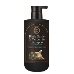 Daeng Gi Meo Ri, Премиальный шампунь с экстрактом черного чеснока Black Garlic Shampoo + Premium 500ml