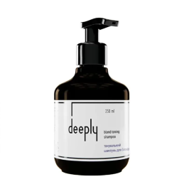 Deeply Тонировочный шампунь для блонда Blond Toning Shampoo 250мл