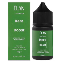 Elan Kera Boost, Серум-фіксатор для вій та брів, 30 мл (Step 2)