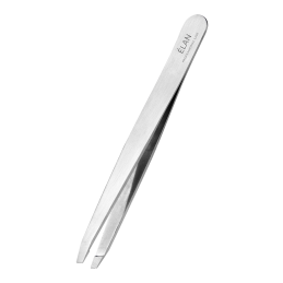 Elan Eyebrow tweezers silver without stone