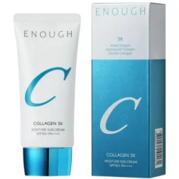 Enough Сонцезахисний крем із колагеном Collagen 3Х Moisture Sun Cream SPF50+/PA+++ 50 г