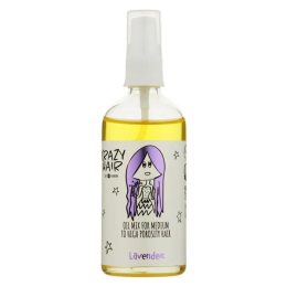 HiSkin, Crazy Hair, Oil mix for hair of medium and high porosity with the scent of lavender