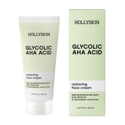 Hollyskin, Glycolic AHA Acid Face Cream 50 ml
