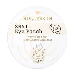 Hollyskin, Патчі під очі "Snail Eye Patch", 100 шт