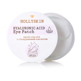Hollyskin, Патчі під очі "Hyaluronic Acid Eye Patch", 100 шт