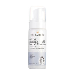 Hollyskin, Cleansing foam for washing with black caviar extract 