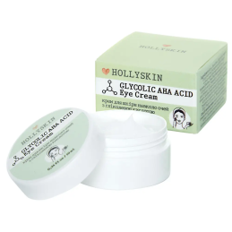 Hollyskin, Крем для шкіри навколо очей з гліколевою кислотою "Glycolic AHA Acid", 10 мл