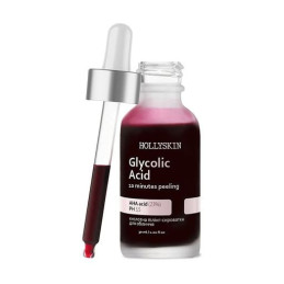 Hollyskin, Кислотна пілінг-сироватка для обличчя "Glycolic Acid", 30 мл