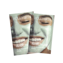 Hollyskin, Охолоджувальна Ліфтинг маска проти набряків "Artichoke skin perfecting mask", САШЕ 10g