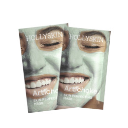 Hollyskin, Охолоджувальна Ліфтинг маска проти набряків "Artichoke skin perfecting mask", САШЕ 10g Hollyskin, Охолоджувальна Ліфтинг маска проти набряків "Artichoke skin perfecting mask", САШЕ 10g