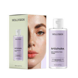 Hollyskin, Охолоджувальний тонер для обличчя для боротьби з набряками Artichoke. Skin Rerfecting Toner