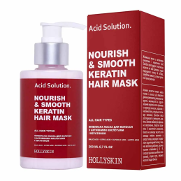 Hollyskin, Поживна маска для волосся з активними кислотами Acid Solution, 200мл