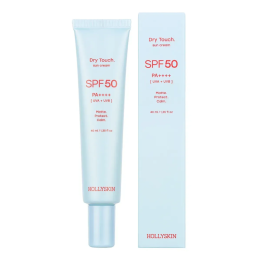 Матуючий сонцезахисний крем для обличчя HOLLYSKIN Dry Touch. SPF 50 40 ml