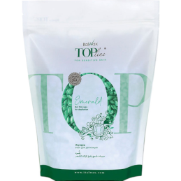 Italwax, віск в гранулах для чутливої шкіри Top line (Смарагд)