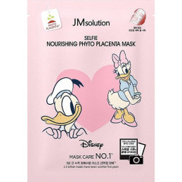 Jmsolution, Тканинна маска для обличчя "Disney Selfie Nourishing Phyto Placenta mask"