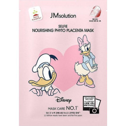 Jmsolution, Тканинна маска для обличчя "Disney Selfie Nourishing Phyto Placenta mask"