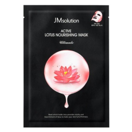 JM Solution, Поживна тканинна маска "Active Lotus Nourishing Mask Ultimate'', 30ml