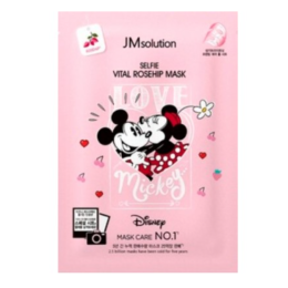 JM Solution, Тканинна маска для обличчя "Disney selfie vital rosehip mask"