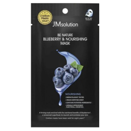 JMsolution Питательная маска для лица с экстрактом черники Be Nature Blueberry & Nourishing Mask, 24ml JMsolution Питательная маска для лица с экстрактом черники Be Nature Blueberry & Nourishing Mask, 24ml