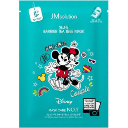 Jm Solutin, Тканинна маска для обличчя "Disney Selfie Barrier Tea Tree mask"