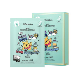 Jmsolution, Тканинна маска для обличчя з алое "Disney Selfie Moisture Aloe Mask"