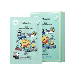 Jmsolution, Тканинна маска для обличчя з алое "Disney Selfie Moisture Aloe Mask"