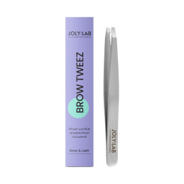 Joly:Lab Professional beveled eyebrow tweezers