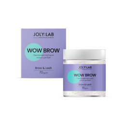 Joly:Lab Wow Brow Гидрогелевая пептидная маска для бровей 70 г