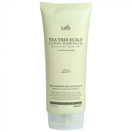 Lador "Tea tree scalp hair", Маска-пілінг для шкіри голови з чайним деревом, 200 мл