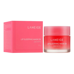 Laneige, Маска для губ Lip Sleeping Mask Berry, (розовая в коробке)