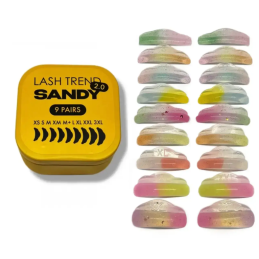 Lash Trend, Rollers Sandy 2.0 9 pairs XS, S, M, ХМ, M+, L, XL, XXL, 3ХL