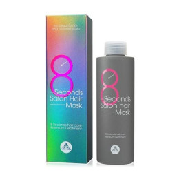 Masil 8 second salon hair mask, Маска для волосся, відновлююча (рожева)