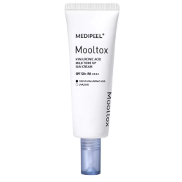Medi-Peel, Сонцезахисний крем для обличчя Hyaluronic Acid Aqua Mooltox Mild Tone Up sun Cream SPF 50+, 50ml