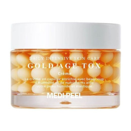 Medi-peel Gold Age Tox Cream, Крем для лица капсульный антивозрастный с экстрактом золотого шелкопряда, 50 мл