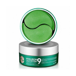 Medi-peel "Hyaluron cica peptide eye patch", Заспокійливі патчі з пептидами і центеллою