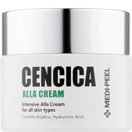 Medi-peel "Cencica alla cream", Інтенсивно зволожуючий крем з екстрактом центелли і гіалуронової кислоти, 50 мл
