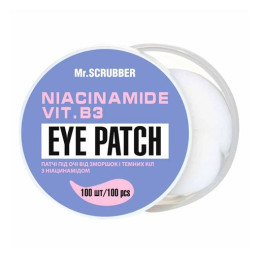 Mr.Scrubber, Patches for eyes in the form of smorshok and dark colors with niacinamide Mr.Scrubber, Patches for eyes in the form of smorshok and dark colors with niacinamide