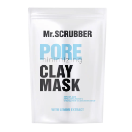 Mr.Scrubber, Маска для максимального очищення і звуження пор "Pore Minimizing Clay Mask", 150 г