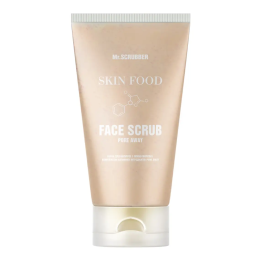 Mr.Scrubber, Скраб для обличчя "Skin Food Pore Away" з олією моркви, 150 мл